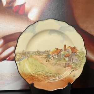 🍒3 for$33🍒Vintage Royal Doulton English Cottages Series 9.5inch Decorative Plate